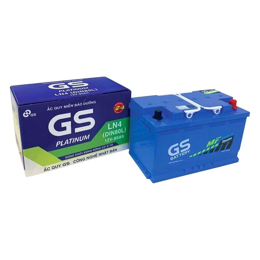 Ắc quy GS 12V 80AH DIN80 LN4